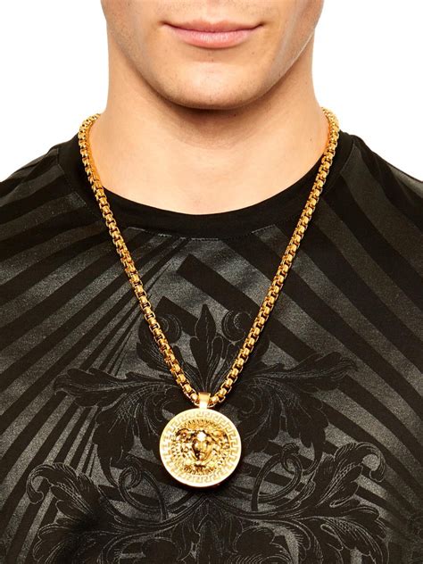 fake versace necklaces|versace necklace for men.